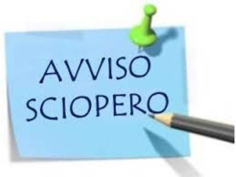 SCIOPERO COMPARTO SCUOLA  DEL 29 novembre 2019